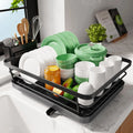 Dish Drying Rack for Kitchen Counter, Stainless Steel Sink Organization and Stor