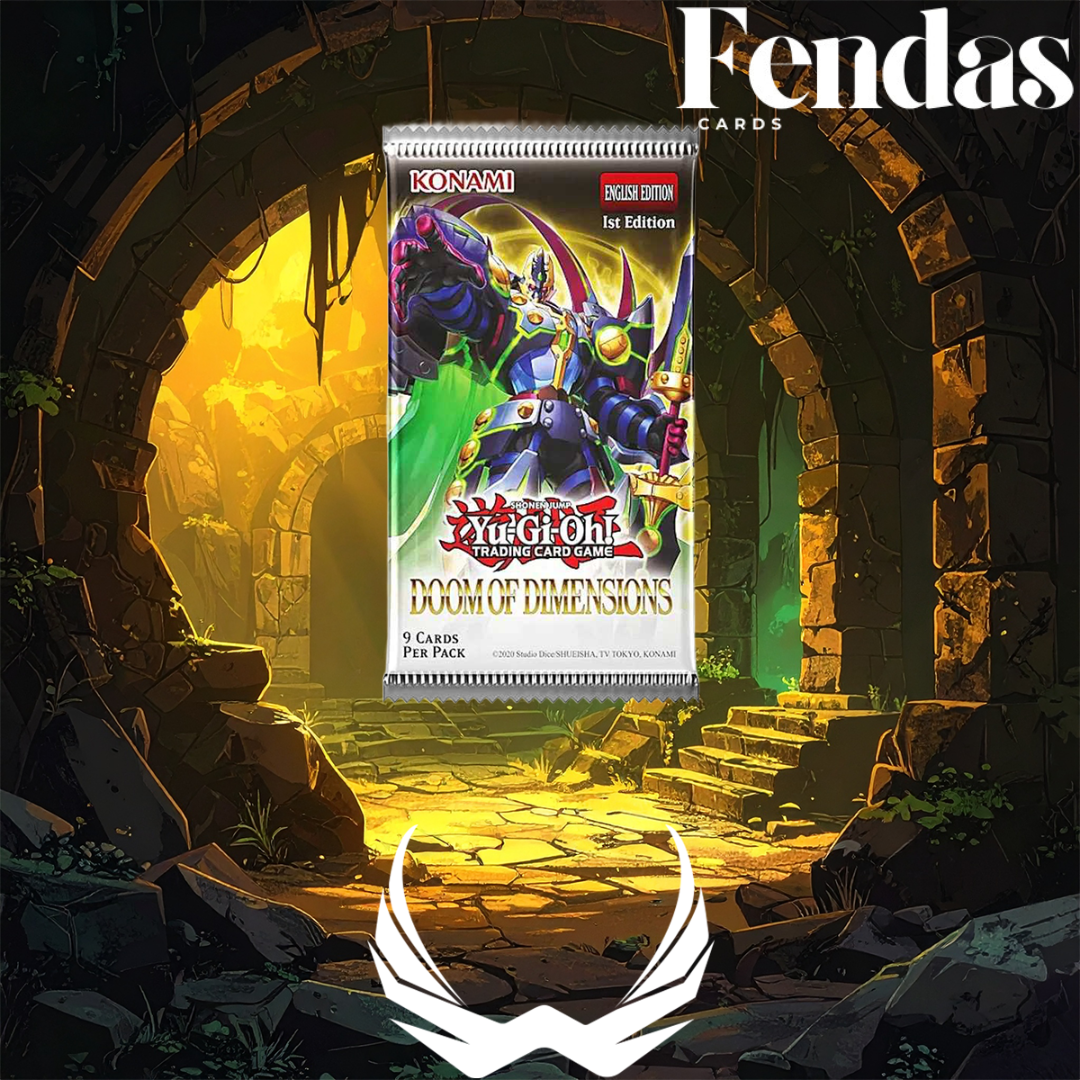 Yu-Gi-Oh Doom of Dimensions Booster Pack (9 Cards)